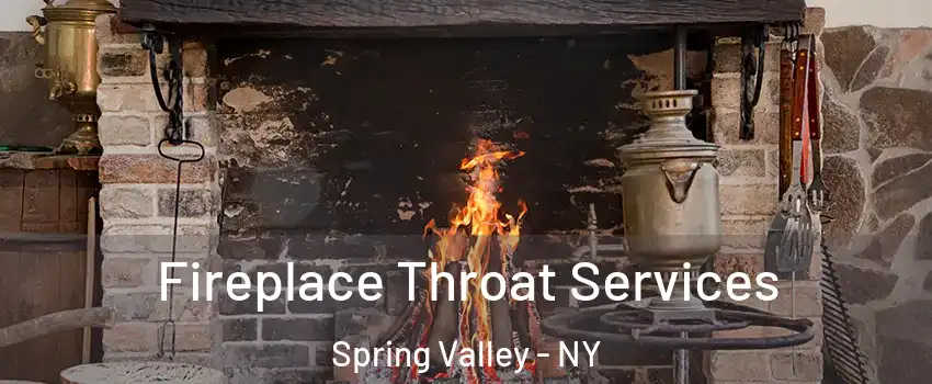  Fireplace Throat Services Spring Valley - NY