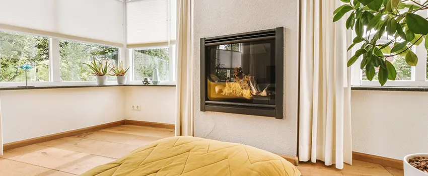 Residential Fireplace Ceramic Glass Installation in Spring Valley, NY