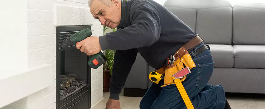 New Indoor Fireplace Installation in Spring Valley, New York