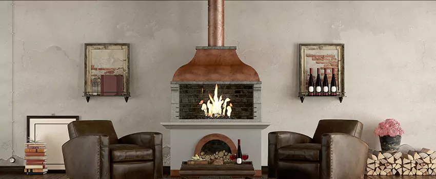 Thelin Hearth Products Providence Pellet Insert Fireplace Installation in Spring Valley, NY