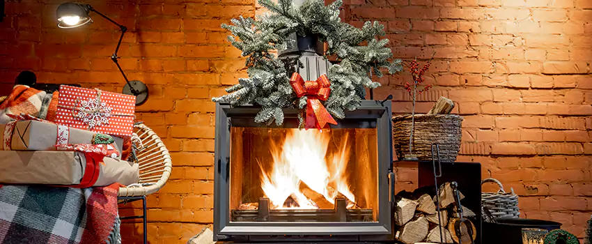 Travis Industries Linear Gas Fireplace Installation in Spring Valley, New York