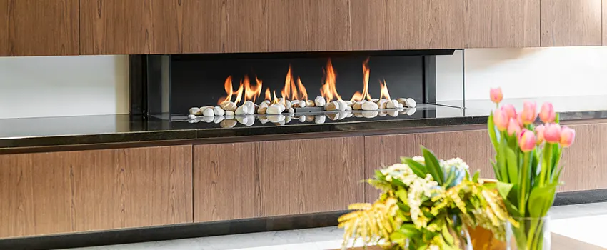 Double-height Fireplace Design Refurbishment in Spring Valley, New York